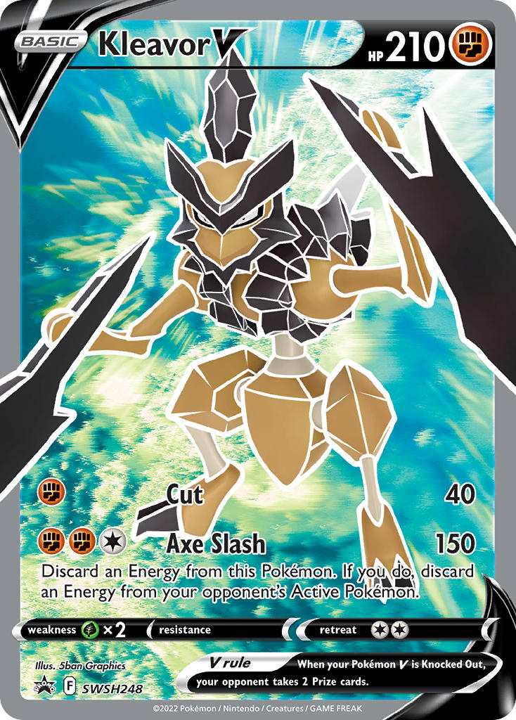 Kleavor V⁣ - SWSH Black Star Promos⁣ (Promo)⁣ [248] English / Near Mint / Normal