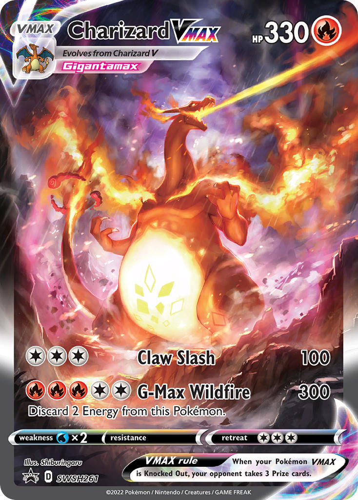 Charizard VMAX⁣ - SWSH Black Star Promos⁣ (Promo)⁣ [261] English / Near Mint / Normal