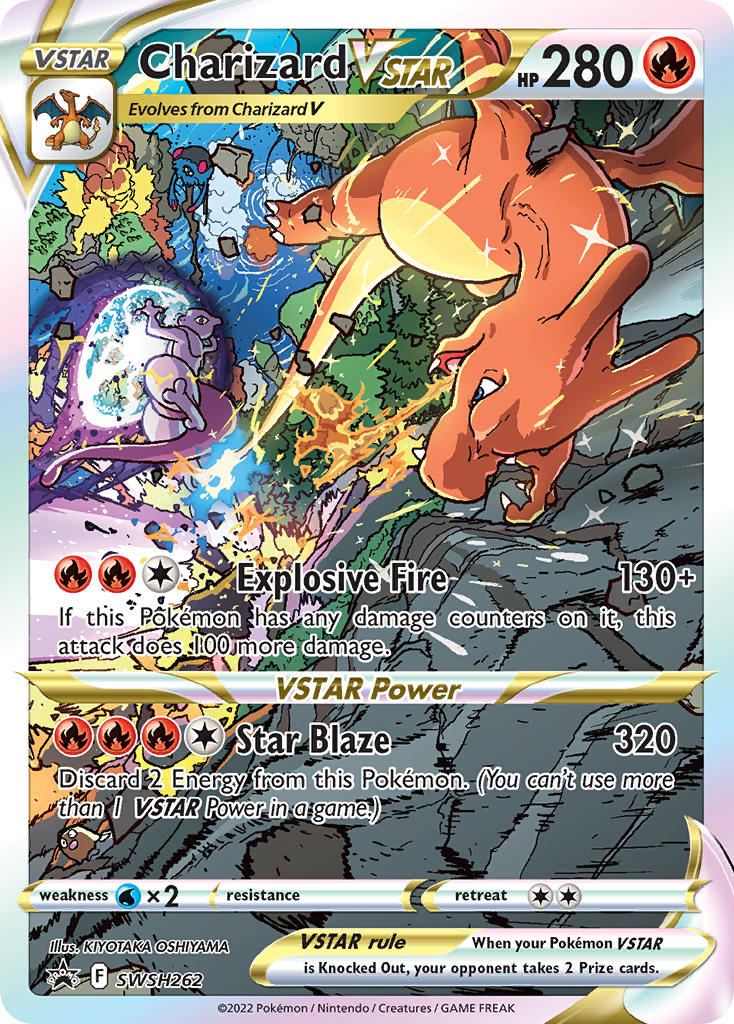 Charizard VSTAR⁣ - SWSH Black Star Promos⁣ (Promo)⁣ [262] English / Near Mint / Normal