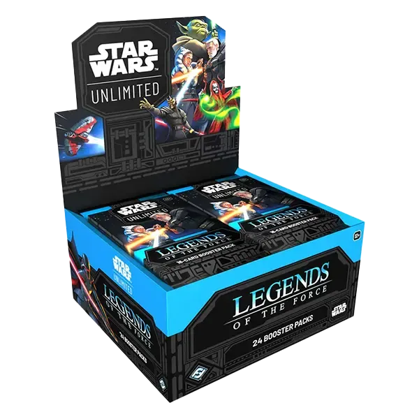 Star Wars: Unlimited TCG - Legends of the Force - Booster Display Box (24 Pakker) Kortspil