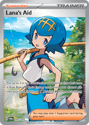 Lana's Aid - Full Art - 207/167