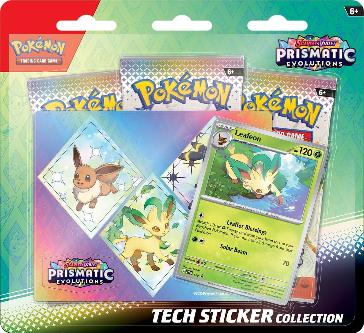 Pokémon TCG: Scarlet & Violet: Prismatic Evolutions - Tech Sticker Collection