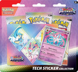 Pokémon TCG: Scarlet & Violet: Prismatic Evolutions - Tech Sticker Collection