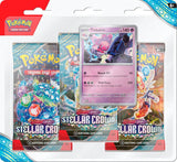 Pokémon TCG: Scarlet & Violet: Stellar Crown - 3-Pack Blister Pack