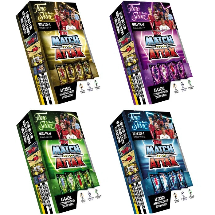 Topps Match Attax UEFA Champions League 2024/25 Mega Tin Kortspil