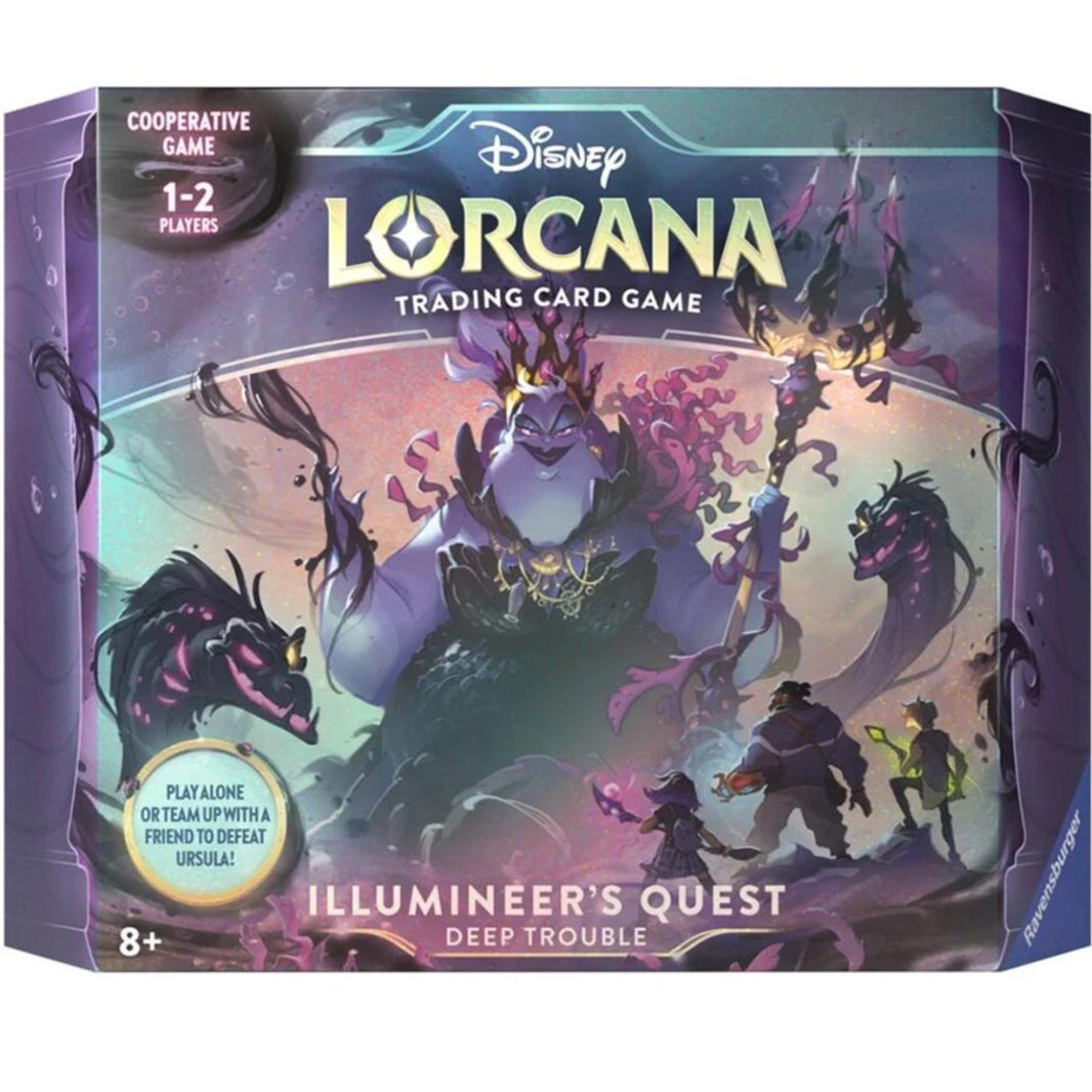 Disney Lorcana TCG Set 4 Ursula's Return Illumineer's Quest Deep Trouble Kortspil