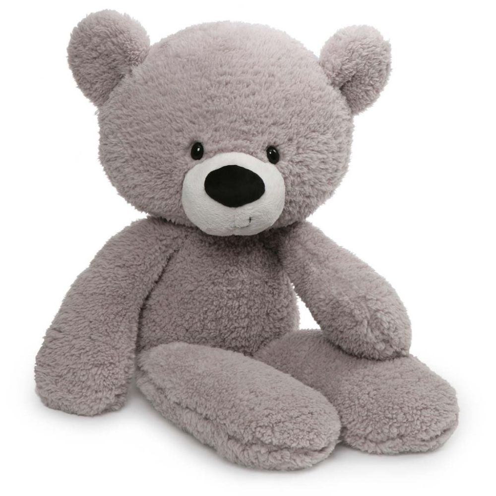 Gund Fuzzy Grey, 34 cm Bamse