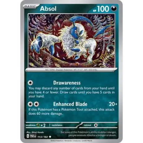 Absol - 113/182 - Enkeltkort