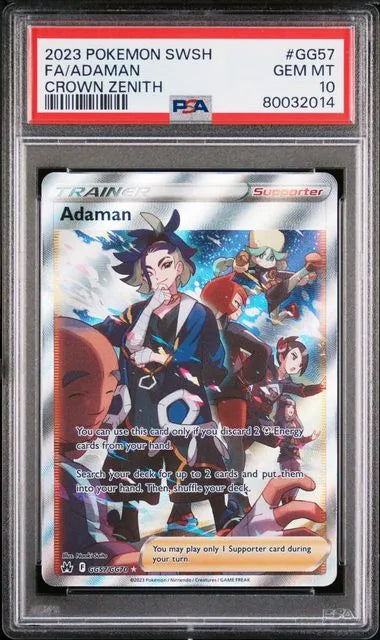 Adaman - Crown Zenith (Ultra Rare) [CRZ-GG57]