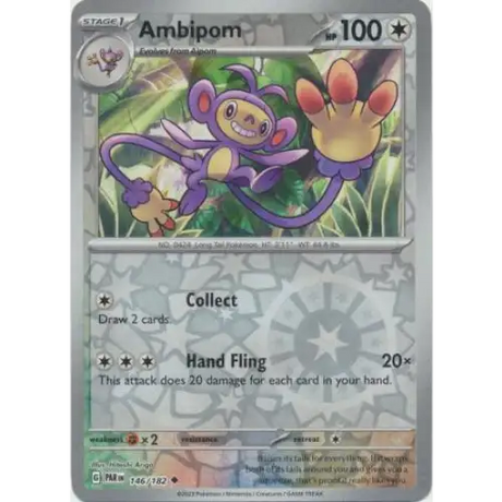 Ambipom - Reverse -146/182 - Enkeltkort