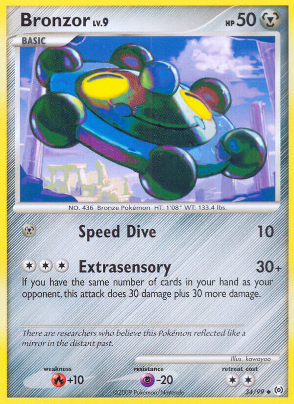 Bronzor Lv.9 - Arceus (Uncommon) [AR-34] English / Near Mint / Normal