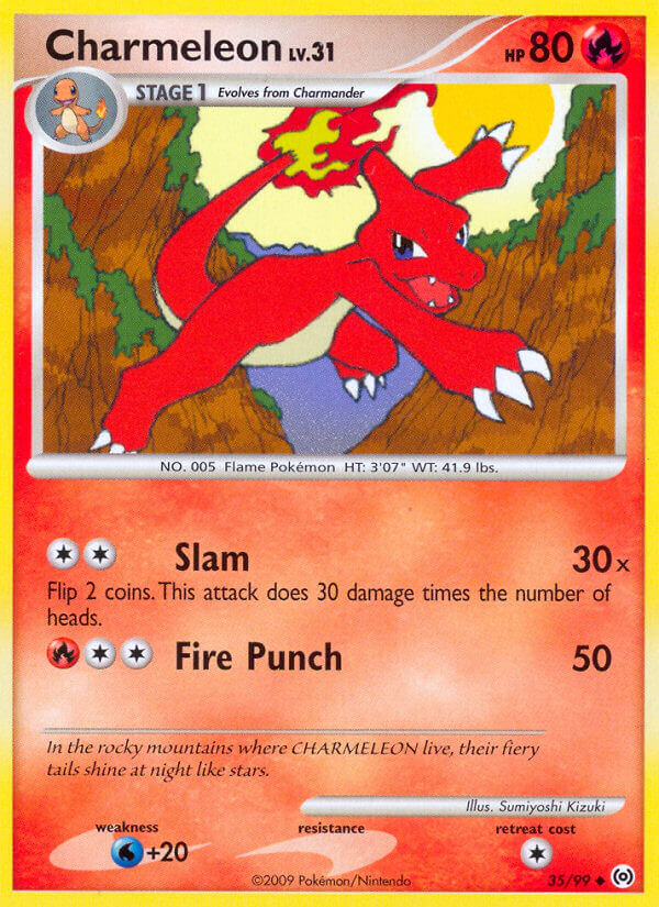 Charmeleon Lv.31 - Arceus (Uncommon) [AR-35] English / Near Mint / Normal