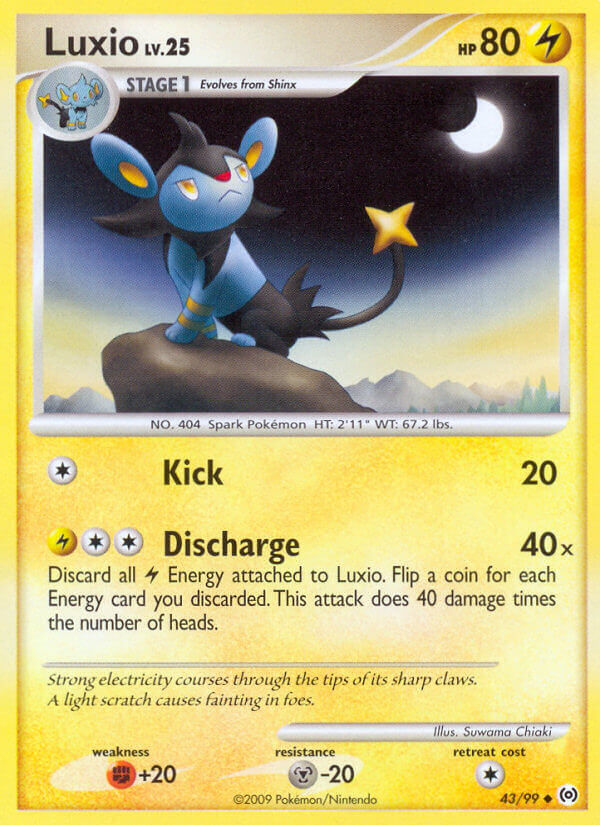 Luxio Lv.25 - Arceus (Uncommon) [AR-43] English / Near Mint / Normal