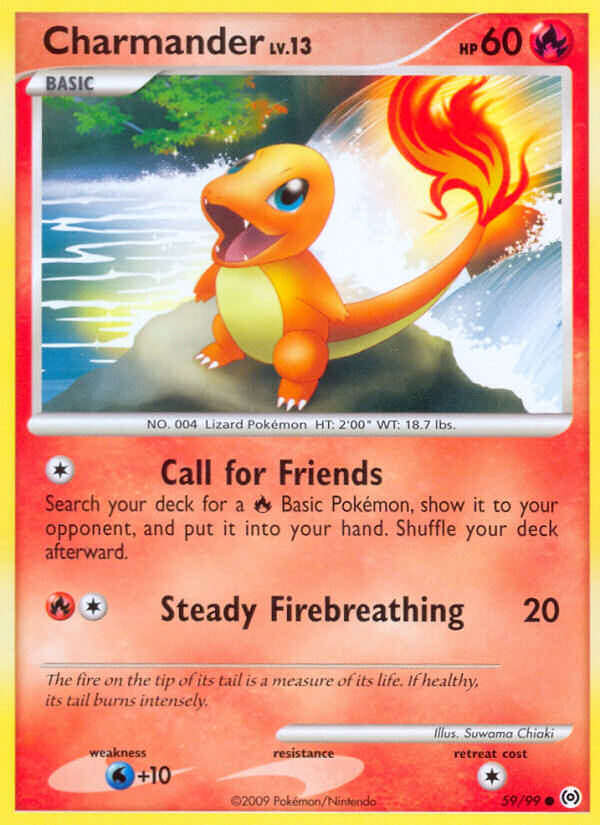 Charmander Lv.13 - Arceus (Common) [AR-59] English / Near Mint / Normal