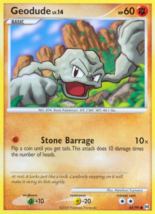 Geodude Lv.14 - Arceus (Common) [AR-65] English / Near Mint / Normal