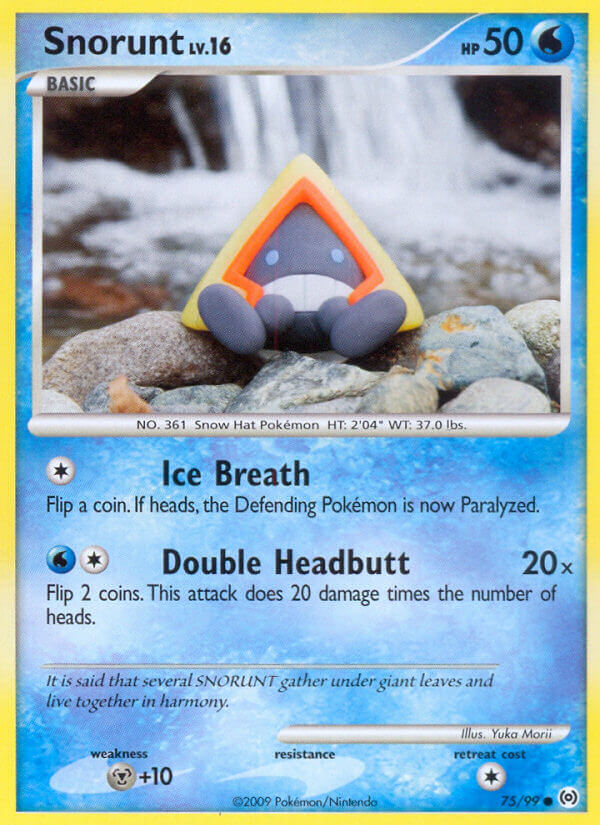 Snorunt Lv.16 - Arceus (Common) [AR-75] English / Near Mint / Normal