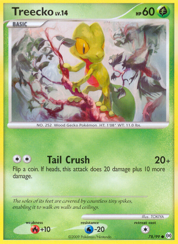 Treecko Lv.14 - Arceus (Common) [AR-78] English / Near Mint / Normal