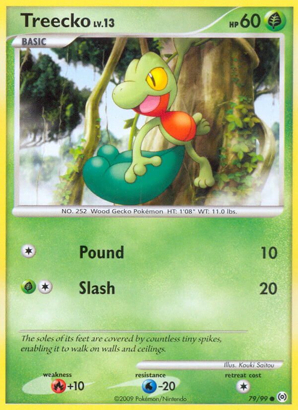 Treecko Lv.13 - Arceus (Common) [AR-79] English / Near Mint / Normal