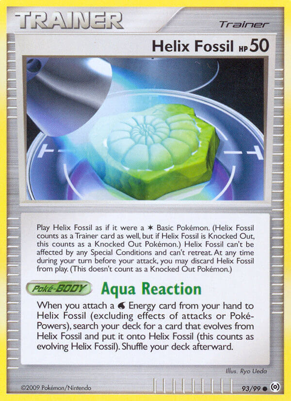 Helix Fossil - Arceus (Common) [AR-93] English / Near Mint / Normal