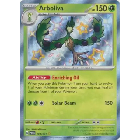 Arboliva - Baby Shiny - Holo - 104/091 - Enkeltkort