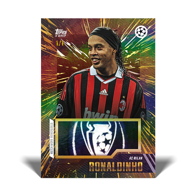 Topps: Fodboldkort - Gold 2023/24 - Hobby Box (Pink Mosaic)