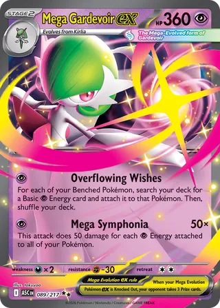 Mega Gardevoir ex - Ascended Heroes (Double Rare) [ASC-089] English / Near Mint / Normal