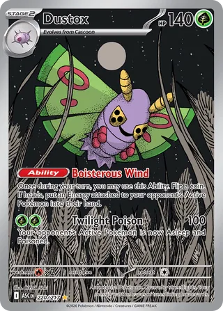 Dustox - Ascended Heroes (Illustration Rare) [ASC-220] English / Near Mint / Normal