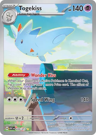 Togekiss - Ascended Heroes (Illustration Rare) [ASC-235] English / Near Mint / Normal