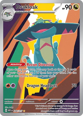 Drakloak - Ascended Heroes (Illustration Rare) [ASC-248] English / Near Mint / Normal