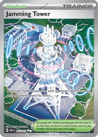 Jamming Tower - Ascended Heroes (Ultra Rare) [ASC-261] English / Near Mint / Normal
