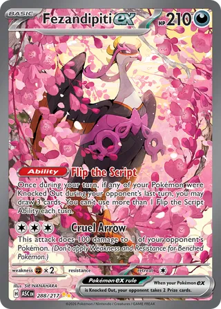 Fezandipiti ex - Ascended Heroes (Special Illustration Rare) [ASC-288] English / Near Mint / Normal