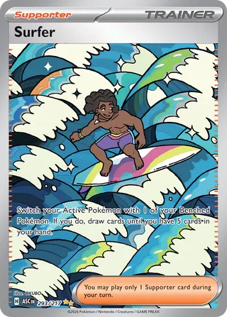 Surfer - Ascended Heroes (Special Illustration Rare) [ASC-293] English / Near Mint / Normal