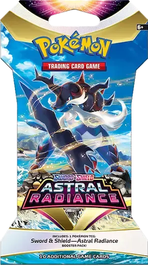 Pokémon TCG: Sword & Shield: Astral Radiance - Sleeved Booster Pack Kortspil