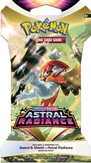 Pokémon TCG: Sword & Shield: Astral Radiance - Sleeved Booster Pack Kortspil