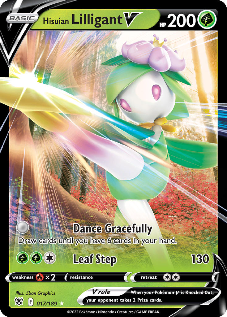 Hisuian Lilligant V - Astral Radiance (Ultra Rare) [ASR-017] English / Near Mint / Normal