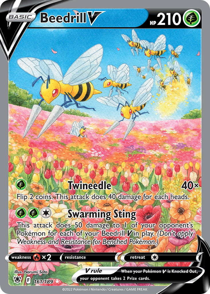 Beedrill V - Astral Radiance (Ultra Rare) [ASR-161] English / Near Mint / Normal