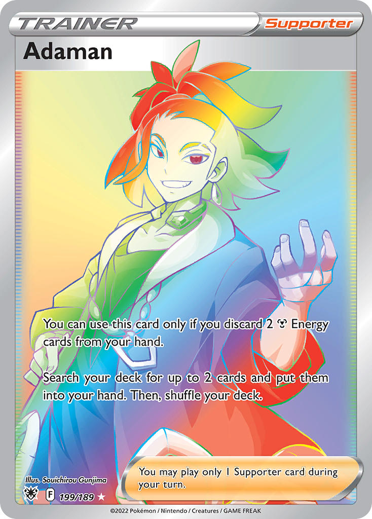 Adaman - Astral Radiance (Secret Rare) [ASR-199] English / Near Mint / Normal