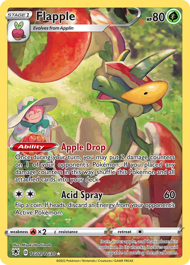 Flapple - Astral Radiance (Holo Rare) [ASR-TG02] English / Near Mint / Normal