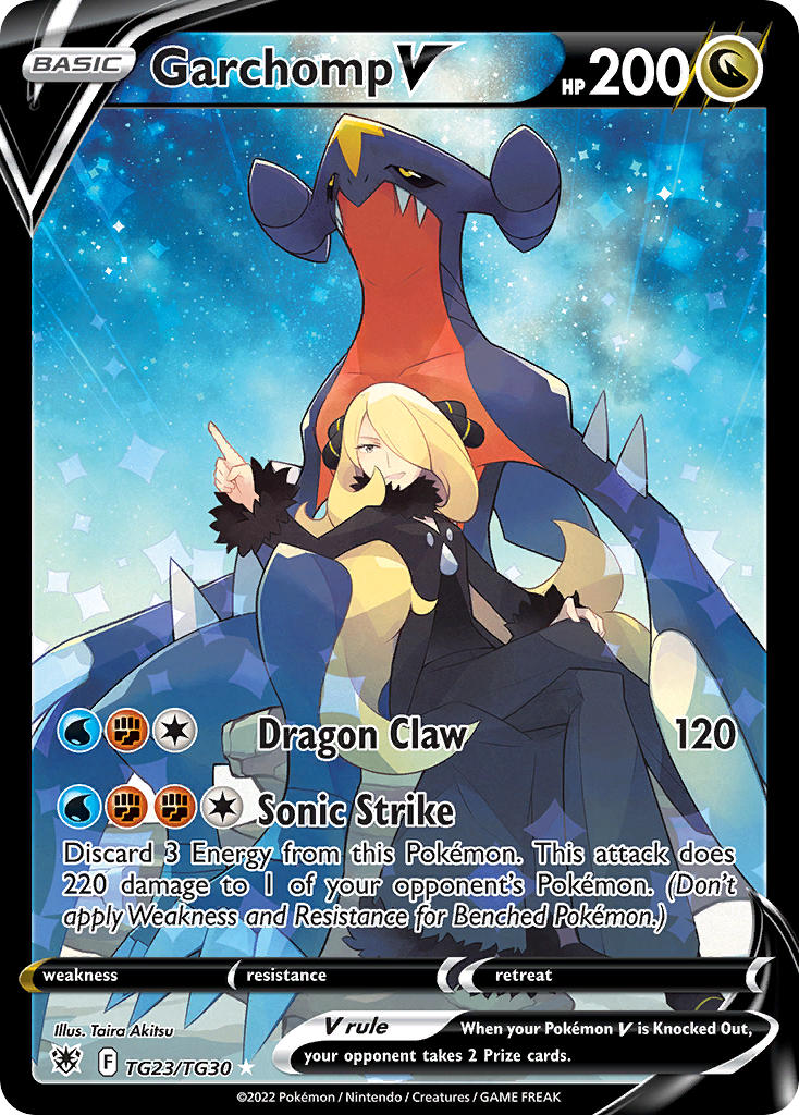 Garchomp V - Astral Radiance (Ultra Rare) [ASR-TG23] English / Near Mint / Normal