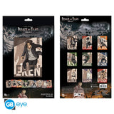 Attack on Titan - 9 styks: Posters/Plakater - Characters S4