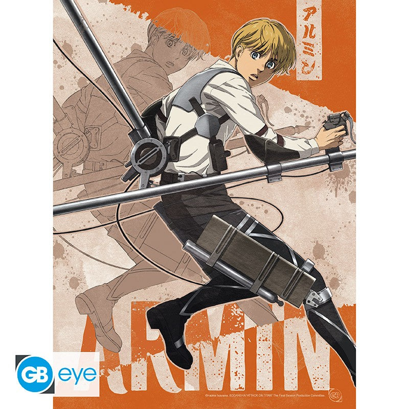 Attack on Titan - 9 styks: Posters/Plakater - Characters S4