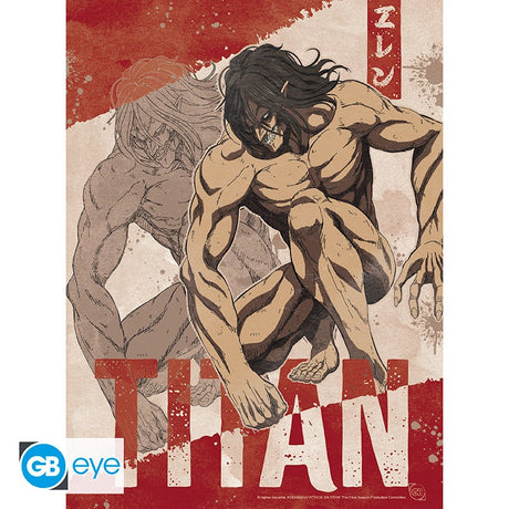 Attack on Titan - 9 styks: Posters/Plakater - Characters S4