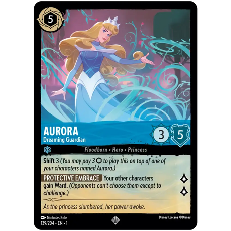 Aurora - Dreaming Guardian (Super Rare) - 139/204 - Disney
