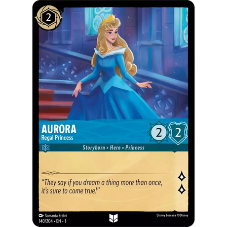 Aurora - Regal Princess (Uncommon) - 140/204 - Disney