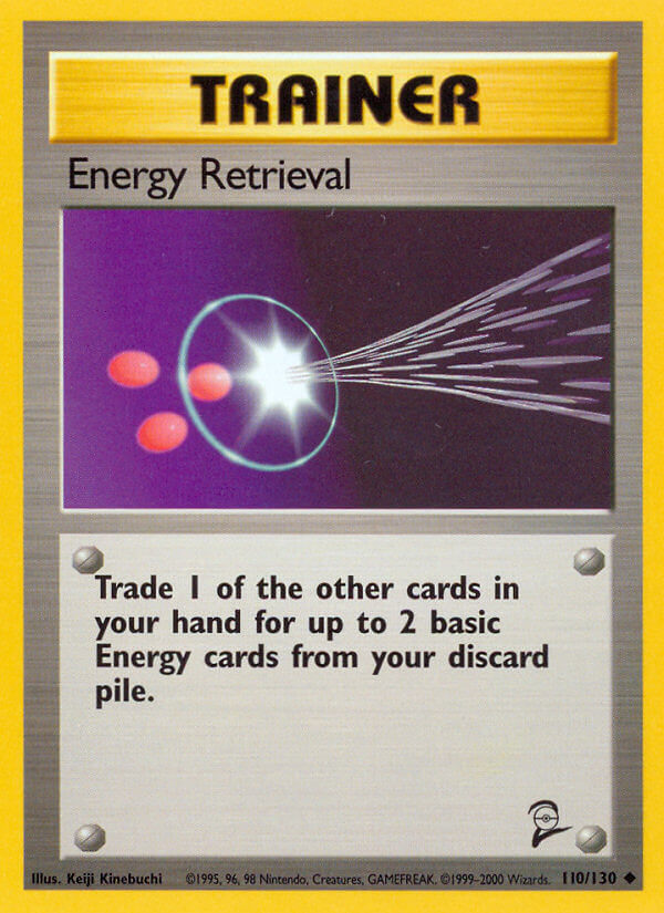 Energy Retrieval⁣ - Base Set 2⁣ (Uncommon)⁣ [110] English / Excellent / Normal
