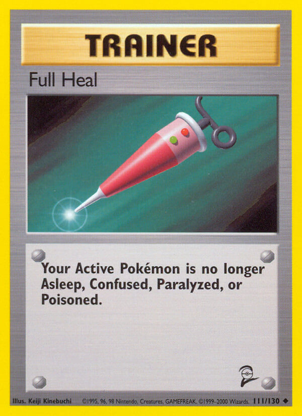 Full Heal⁣ - Base Set 2⁣ (Uncommon)⁣ [111] English / Near Mint / Normal