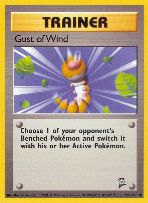 Gust of Wind⁣ - Base Set 2⁣ (Common)⁣ [120] English / Played / Normal