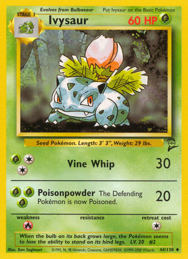 Ivysaur - Base Set 2 (Uncommon) [B2-44] English / Near Mint / Normal