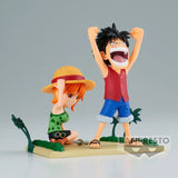 Banpresto - World Collectable Figure: One Piece - Log Stories - Monkey D. Luffy & Nami