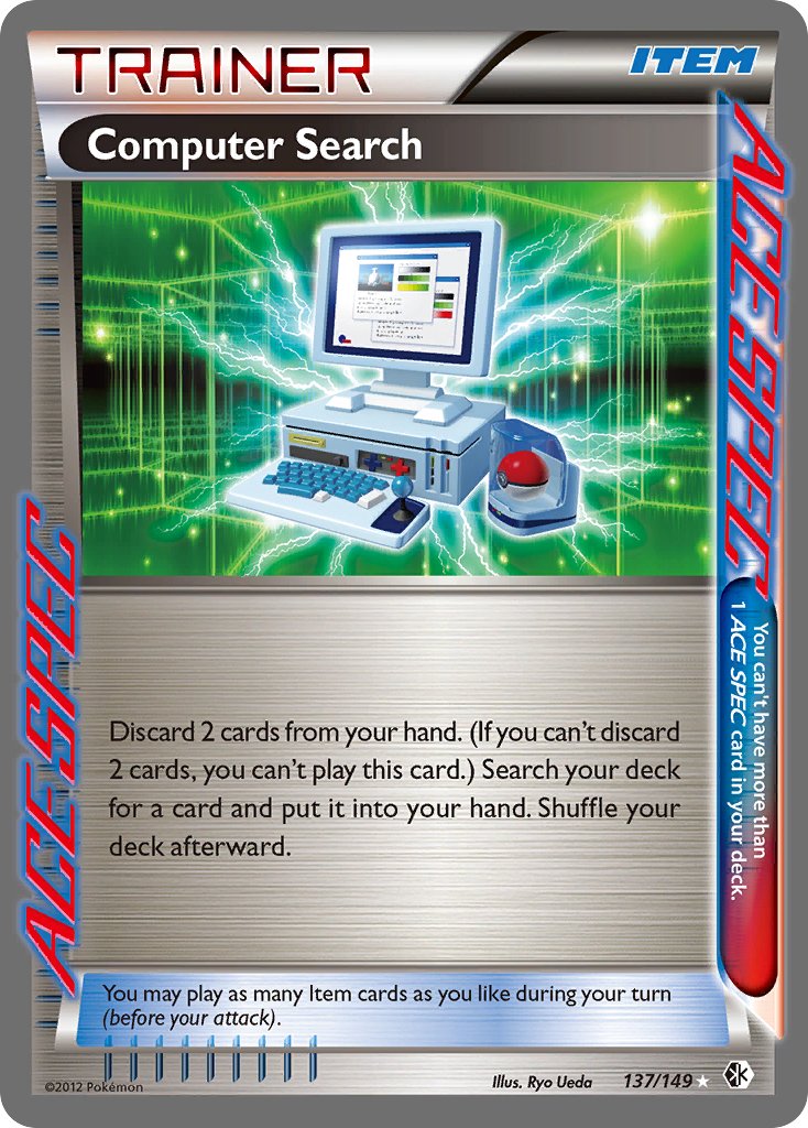 Computer Search - Boundaries Crossed (Holo Rare) [BCR-137] English / Near Mint / Normal
